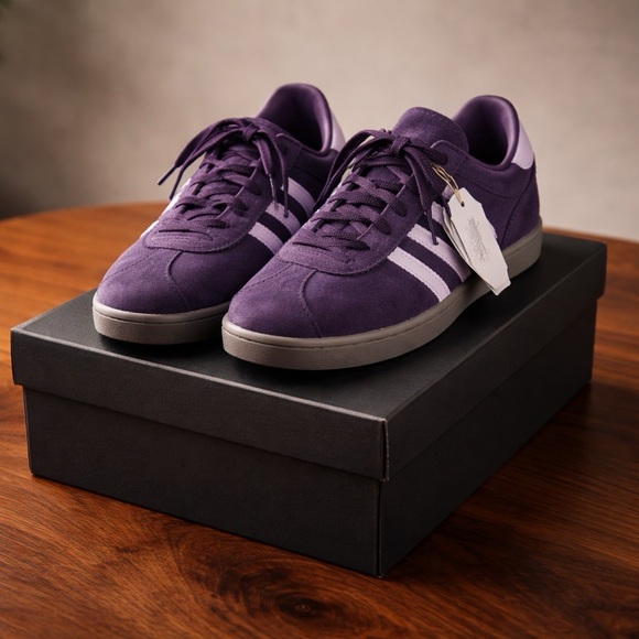 Adidas Purple Sneakers - Picture 1 of 3